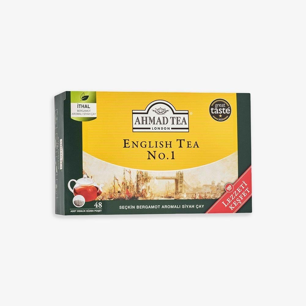 Ahmad Tea English Tea No.1 Demlik Poşet Çay 48li 153 g