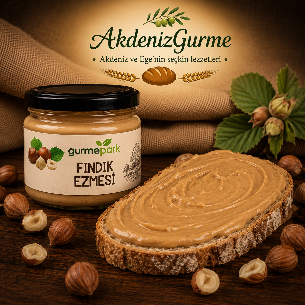 Gurmepark Fındık Ezmesi 350 g e