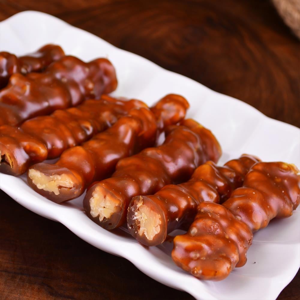 Mersin Cevizli Sucuk Tek Batırımlık Rulo Pestil 500 g e