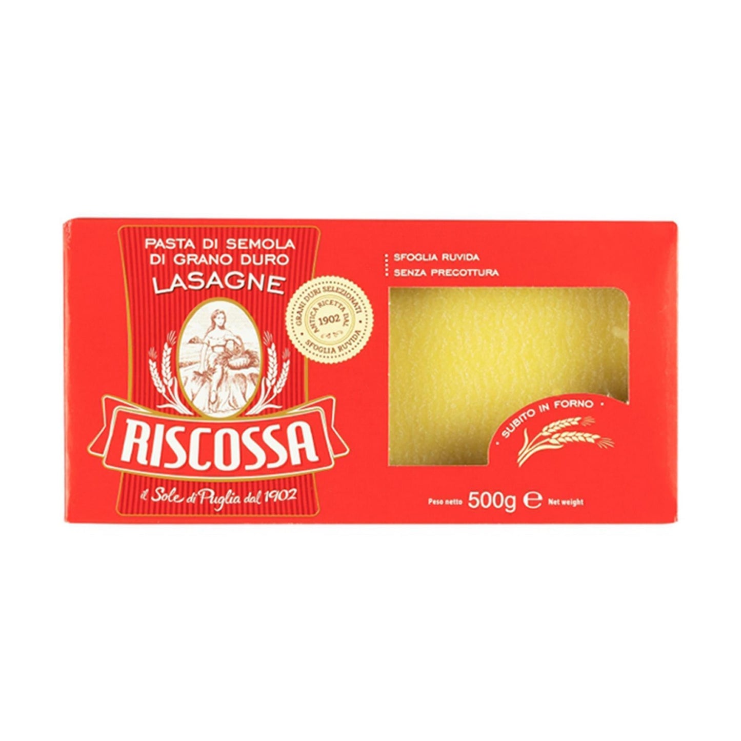 Riscossa Lasagne 500 g e