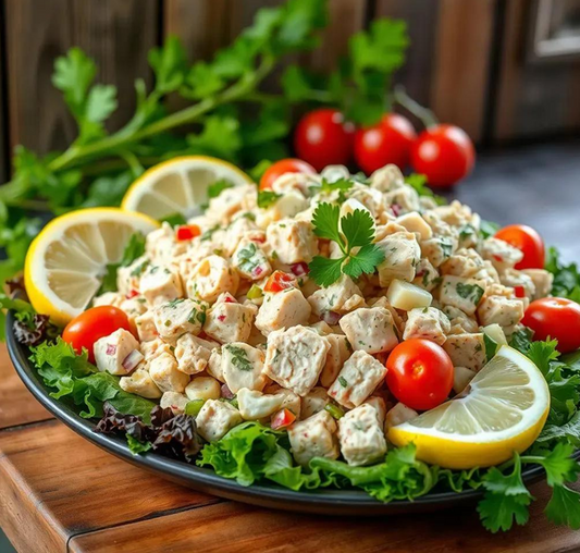 Enginarlı Tavuklu Salata