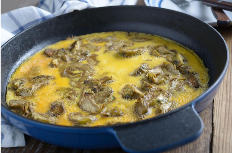 Enginarlı Omlet