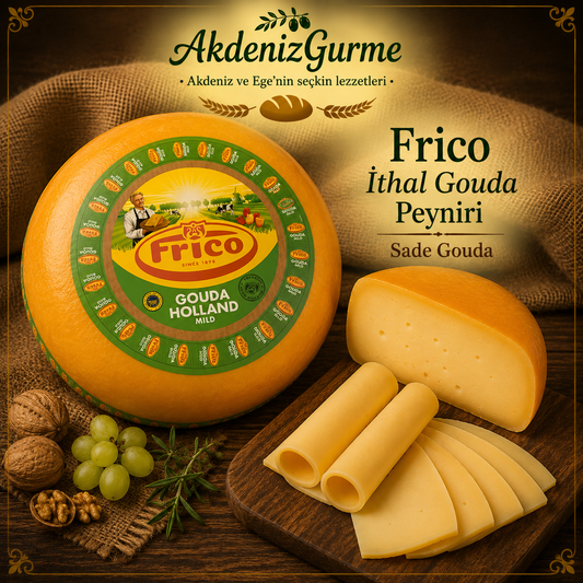 Frico İthal Gouda Peyniri Sade Gouda 1000 g e