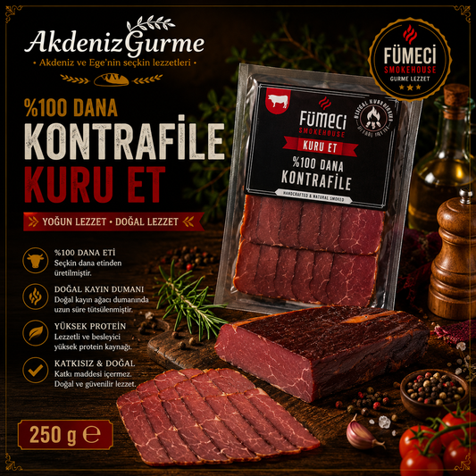 Fümeci Smokehouse %100 Dana Kontrafile Kuru Et 250 g e