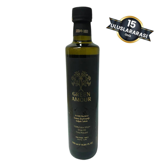 Green Amour Soğuk Sıkım Zeytinyağı 500 ml e