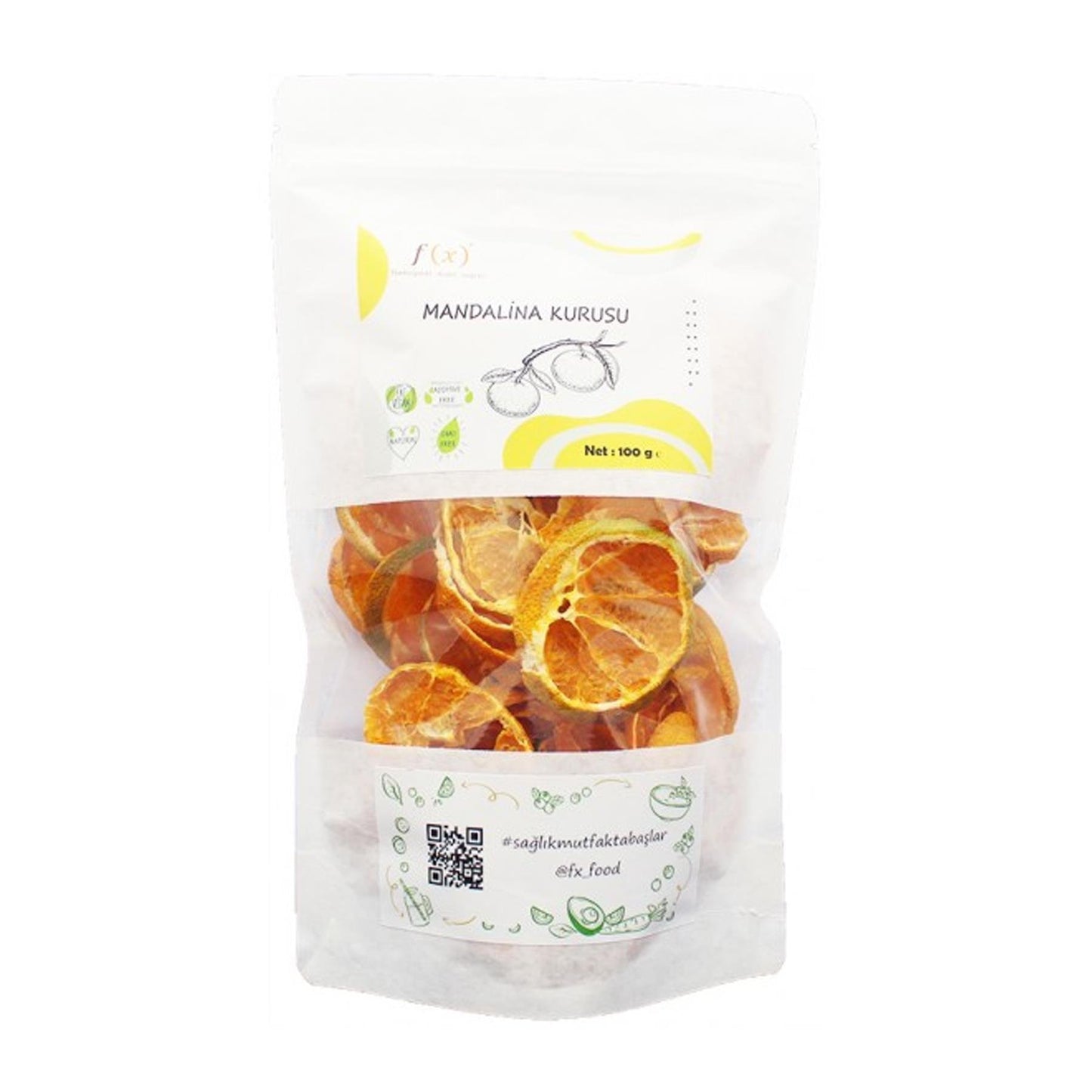 Fx Food Mandalina Kurusu 100 g e