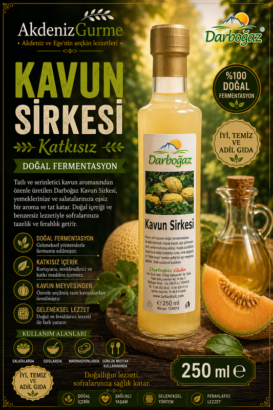 Darboğaz Kavun Sirkesi 250 ml e