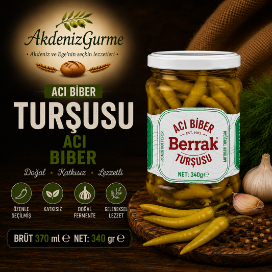 Berrak Acı Biber Turşusu 370 ml