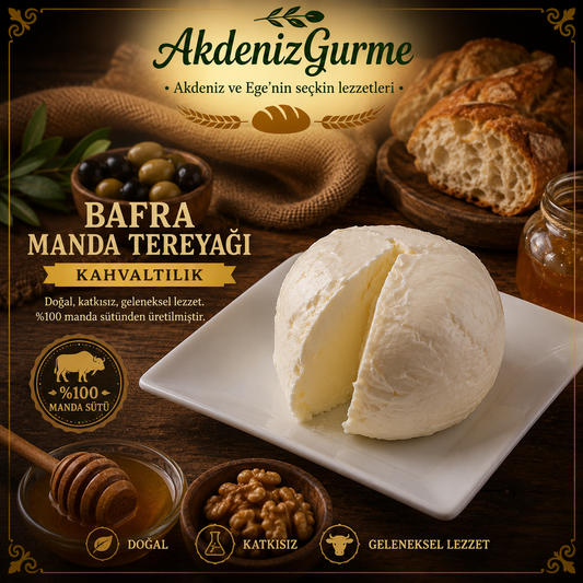 Bafra Manda Tereyağı Kahvaltılık 1000 g e