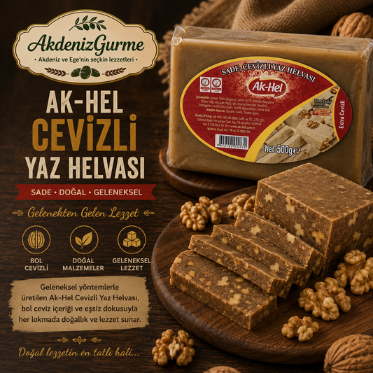 Ak-Hel Cevizli Yaz Helvası 500 g e