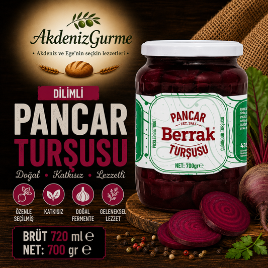 Berrak Pancar Turşusu Dilim 720 ml