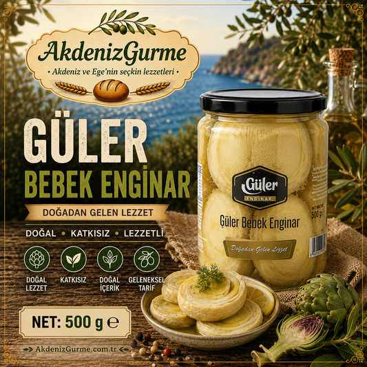 Güler Bebek Enginar Beybi Çanak Enginar 500 g e