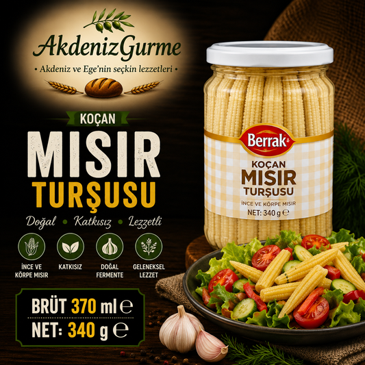 Berrak Koçan Mısır Turşusu 370 ml