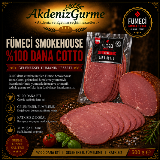 Fümeci Smokehouse %100 Dana Cotto 500 g e