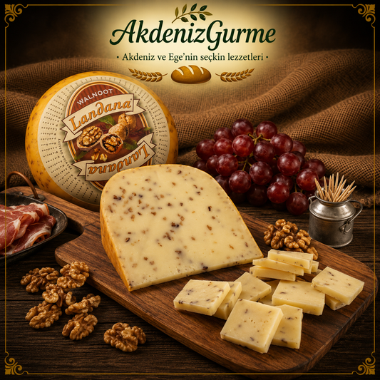 Landana İthal Gouda Peyniri Cevizli Gouda 1000 g e