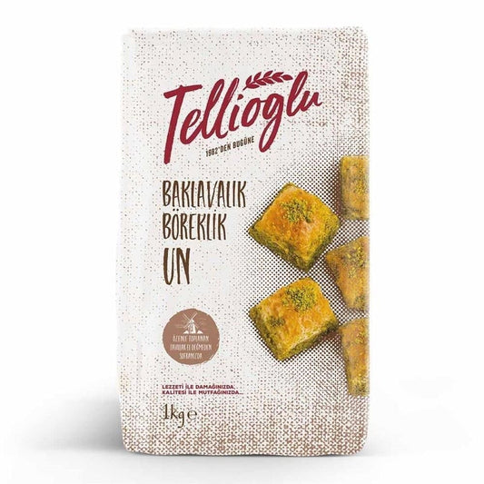 Tellioğulları Değirmen Baklavalık Böreklik Un 1000 g e