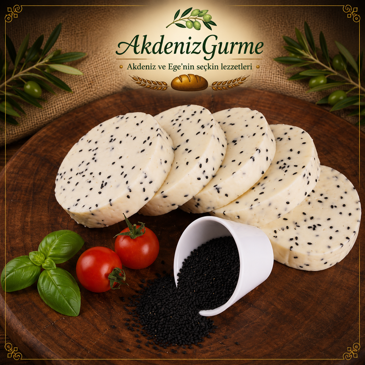 Çörek Otlu Topak Peyniri 1000 g e