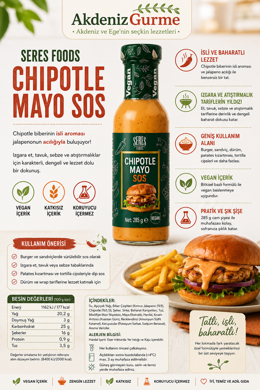 Seres Foods Chipotle Mayo Sos 285 g e