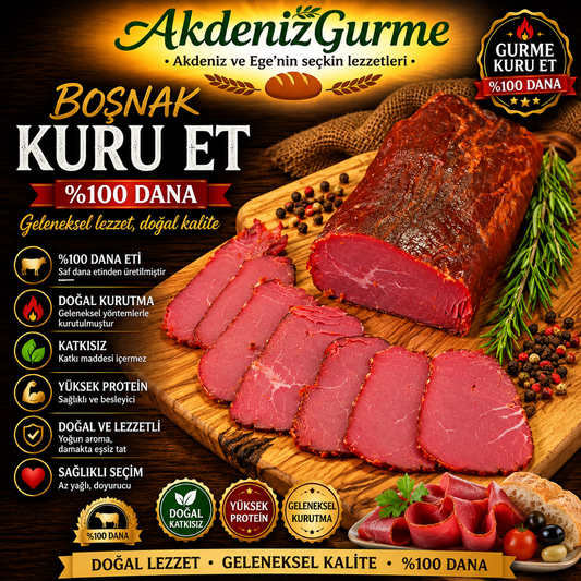Boşnak Kuru Et %100 Dana 500 g e