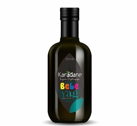 Karadane Soğuk Sıkım Bebe Yağı 500 ml e