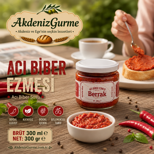 Berrak Acı Biber Ezmesi 300 ml