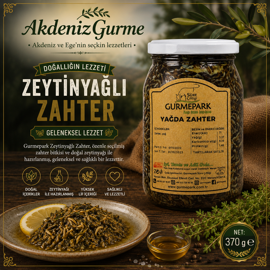 Zeytinyağlı Zahter 370 g e