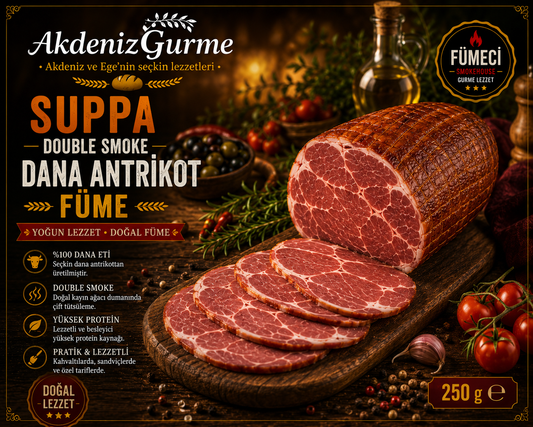 Suppa Double Smoke Dana Antrikot Füme 250 g e