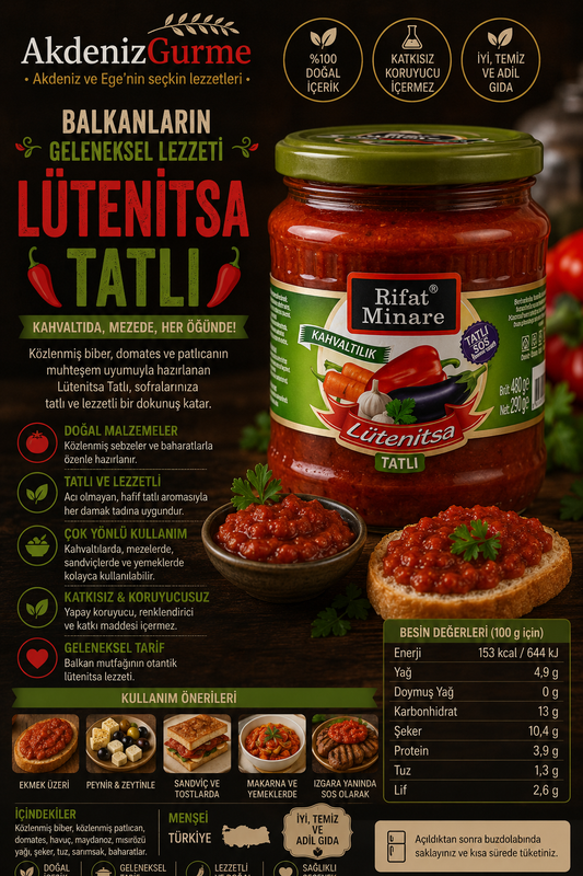 Rifat Minare Lütenitsa Tatlı 290 g e