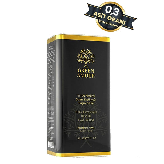 Green Amour Soğuk Sıkım Zeytinyağı 5000 ml e