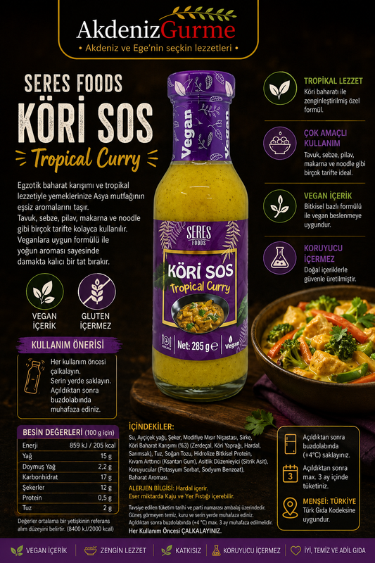 Seres Foods Köri Sos 285 g e