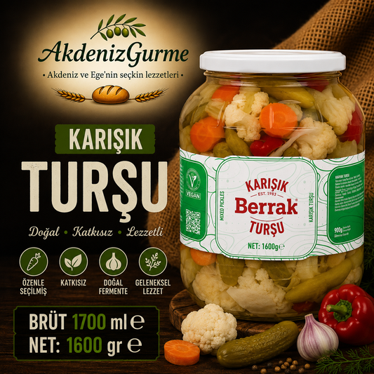 Berrak Karışık Turşu 1700 ml