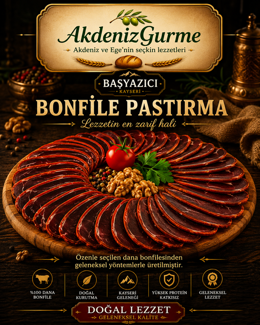 Başyazıcı Bonfile Pastırma 500 g e