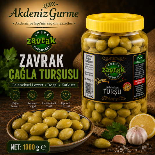 Zavrak Çağla Turşusu 1000 g e