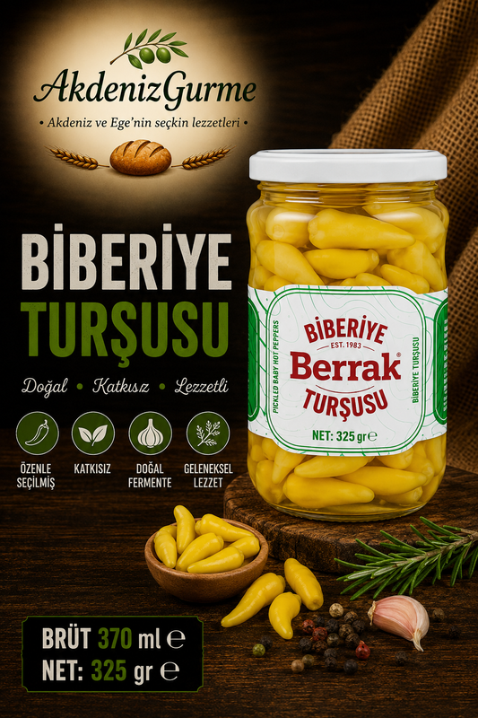 Berrak Biberiye Turşusu 370ml