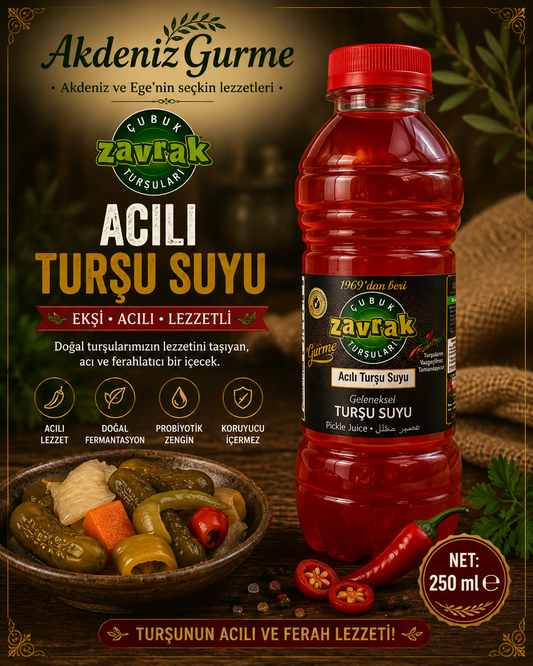 Zavrak Acılı Turşu Suyu 250 ml e