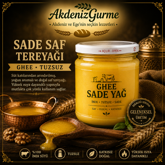 Sade Saf Tereyağ İnek Tuzsuz 250 g e