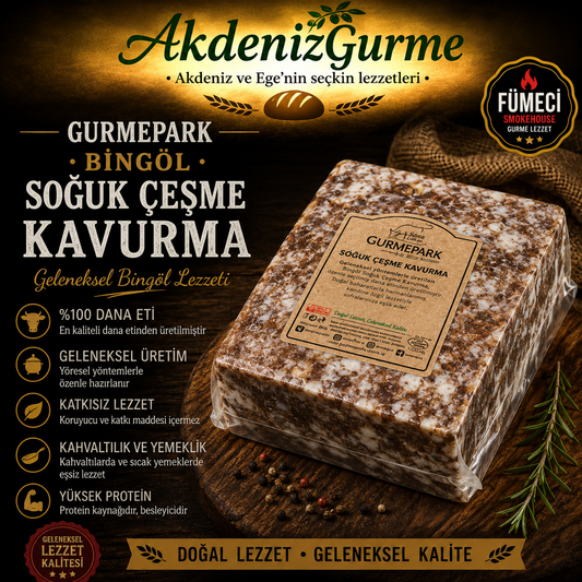 Gurmepark Bingöl Soğuk Çeşme Kavurma 1000 g e