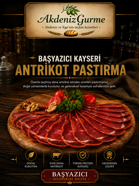 Başyazıcı Kayseri Antrikot Pastırma 1000 g e