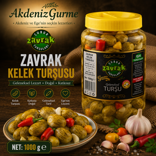 Zavrak Kelek Turşusu 1000 g e