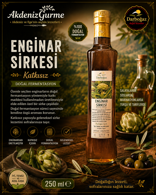 Darboğaz Enginar Sirkesi Katkısız 250 Ml