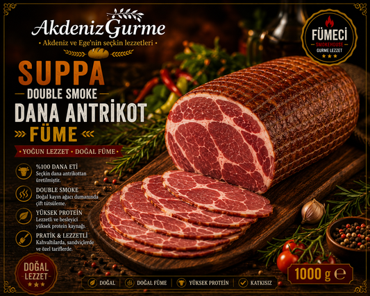 Suppa Double Smoke Dana Antrikot Füme 1000 g e
