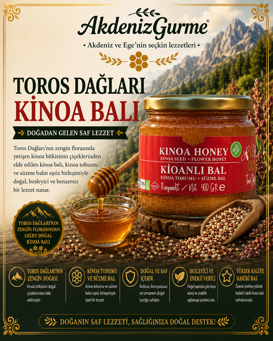 Toros Dağı Kinoa Balı 400 g e