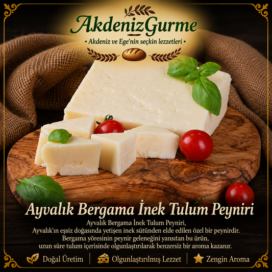 Ayvalık Bergama İnek Tulum Peyniri 1000 g e