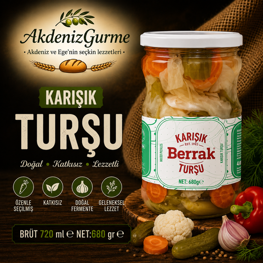 Berrak Karışık Turşu 720 ml