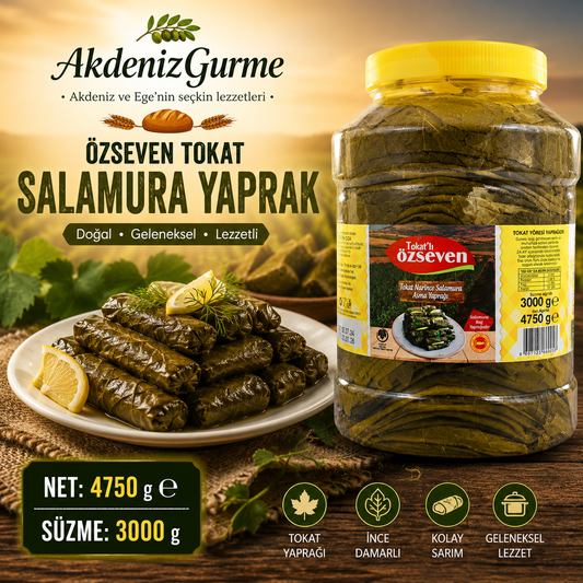 Özseven Tokat Salamura Yaprak 4750 g e